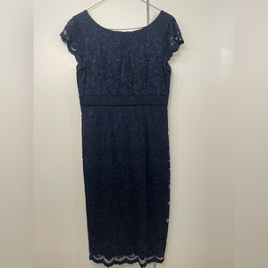 Navy/Blue Calvin Klein lace dress